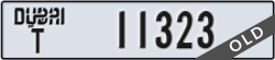 dubai - code - T - number -11323
