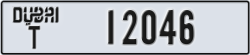 dubai - code - T - number -12046