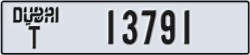dubai - code - T - number -13791