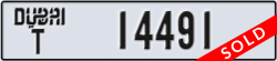 dubai - code - T - number -14491