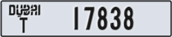 dubai - code - T - number -17838