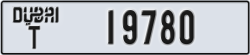dubai - code - T - number -19780