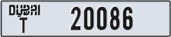dubai - code - T - number -20086