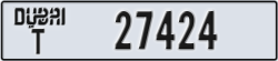 dubai - code - T - number -27345