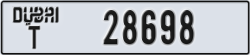 dubai - code - T - number -28698