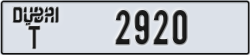 dubai - code - T - number -2920