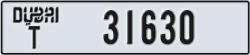 dubai - code - T - number -31630