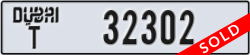 dubai - code - T - number -32302