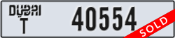 dubai - code - T - number -40554