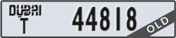 dubai - code - T - number -44818