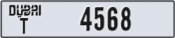 dubai - code - T - number -4568