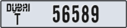 dubai - code - T - number -56589