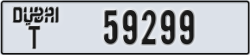 dubai - code - T - number -59299