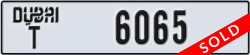 dubai - code - T - number -6065