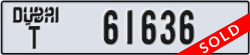 dubai - code - T - number -61636