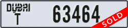 dubai - code - T - number -63464