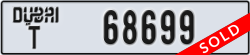 dubai - code - T - number -68699