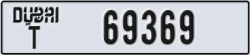 dubai - code - T - number -69369