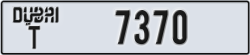 dubai - code - T - number -7370