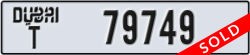 dubai - code - T - number -79749