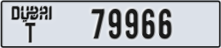 dubai - code - T - number -79966