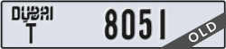 dubai - code - T - number -8051