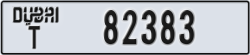 dubai - code - T - number -82383