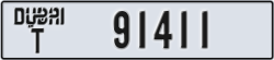 dubai - code - T - number -91411