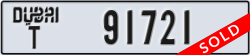 dubai - code - T - number -91721