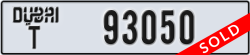 dubai - code - T - number -93050