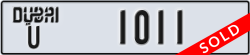 dubai - code - U - number -1011