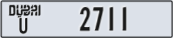 dubai - code - U - number -2632