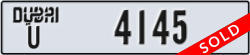 dubai - code - U - number -4145