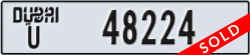 dubai - code - U - number -48224