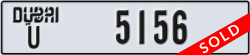 dubai - code - U - number -5156