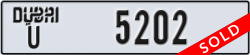 dubai - code - U - number -5202