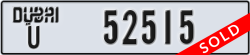dubai - code - U - number -52515