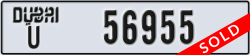 dubai - code - U - number -56955