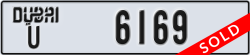 dubai - code - U - number -6169