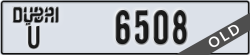 dubai - code - U - number -6508