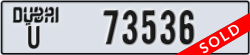dubai - code - U - number -73536