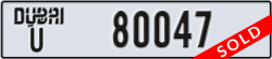 dubai - code - U - number -80047