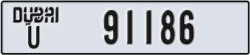 dubai - code - U - number -91186