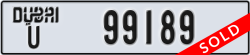 dubai - code - U - number -99189