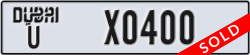 dubai - code - U - number -X0400