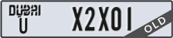 dubai - code - U - number -X2X01