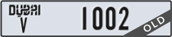 dubai - code - V - number -1002