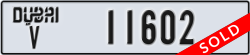 dubai - code - V - number -11602