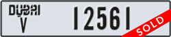 dubai - code - V - number -12561