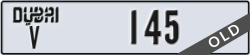 dubai - code - V - number -145